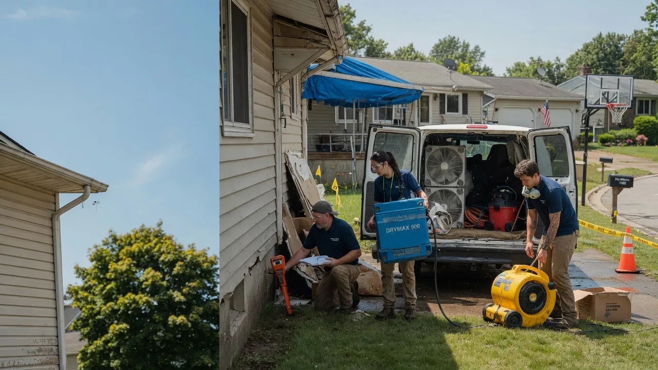 Ceiling Leak Cleanup in Naper, NE near me